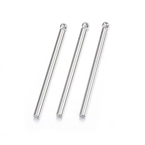 PandaHall 201 Stainless Steel Pendants, Bar, Stainless Steel Color, 32x2.5x2mm, Hole: 1.5mm 201 Stainless Steel Others
PandaHall 201 Stainless Steel Pendants, Bar, Stainless Steel Color, 32x2.5x2mm, Hole: 1.5mm 201 Stainless Steel Others