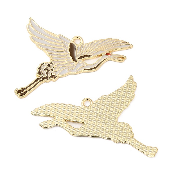 PandaHall Alloy Enamel Pendants, Cadmium Free & Nickel Free & Lead Free, Golden, Bird Charm, Gainsboro, 31.5x40.5x1.5mm, Hole: 2mm..., Gray
PandaHall Alloy Enamel Pendants, Cadmium Free & Nickel Free & Lead Free, Golden, Bird Charm, Gainsboro, 31.5x40.5x1.5mm, Hole: 2mm..., Gray