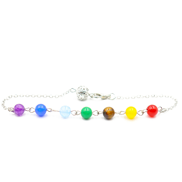 PandaHall Natural Mixed Gemstone Round Beaded Dowsing Pendulum Pendant Decorations, Chakra Yoga Theme Jewelry for Home Display, Silver...
PandaHall Natural Mixed Gemstone Round Beaded Dowsing Pendulum Pendant Decorations, Chakra Yoga Theme Jewelry for Home Display, Silver...
