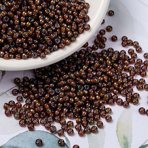 PandaHall MIYUKI Round Rocailles Beads, Japanese Seed Beads, 8/0, (RR3761), 8/0, 3mm, Hole: 1mm, about 422~455pcs/10g Glass
PandaHall MIYUKI Round Rocailles Beads, Japanese Seed Beads, 8/0, (RR3761), 8/0, 3mm, Hole: 1mm, about 422~455pcs/10g Glass