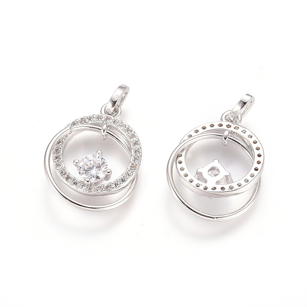 PandaHall Brass Cubic Zirconia Pendants, Flat Round, Clear, Platinum, 17x13x3mm, Hole: 1.5x2mm Brass+Cubic Zirconia Flat Round Clear
PandaHall Brass Cubic Zirconia Pendants, Flat Round, Clear, Platinum, 17x13x3mm, Hole: 1.5x2mm Brass+Cubic Zirconia Flat Round Clear