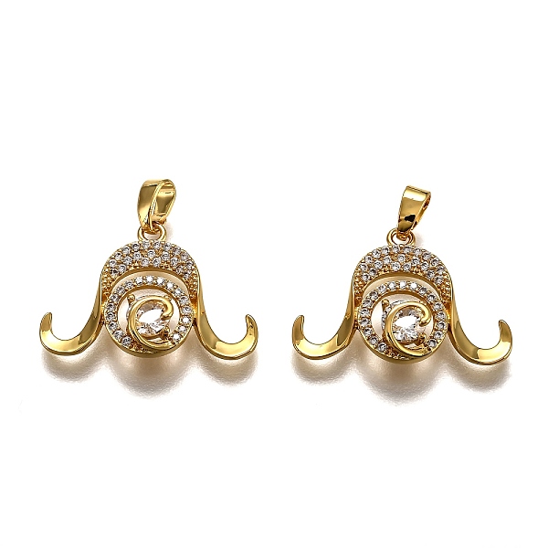 PandaHall Brass Clear Cubic Zirconia Constellation Charms, Long-Lasting Plated, Real 18K Gold Plated, Virgo, 16x22x5mm, Hole: 4.5x2mm...
PandaHall Brass Clear Cubic Zirconia Constellation Charms, Long-Lasting Plated, Real 18K Gold Plated, Virgo, 16x22x5mm, Hole: 4.5x2mm...