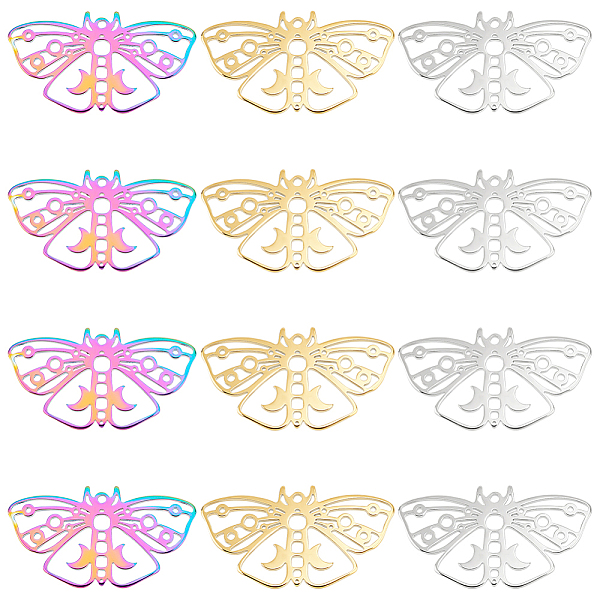 PandaHall UNICRAFTALE 12Pcs 3 Colors Stainless Steel Pendants Butterfly Pendant Charms Hole 1.8mm Hollow Metal Charms Golden Butterfly...
PandaHall UNICRAFTALE 12Pcs 3 Colors Stainless Steel Pendants Butterfly Pendant Charms Hole 1.8mm Hollow Metal Charms Golden Butterfly...