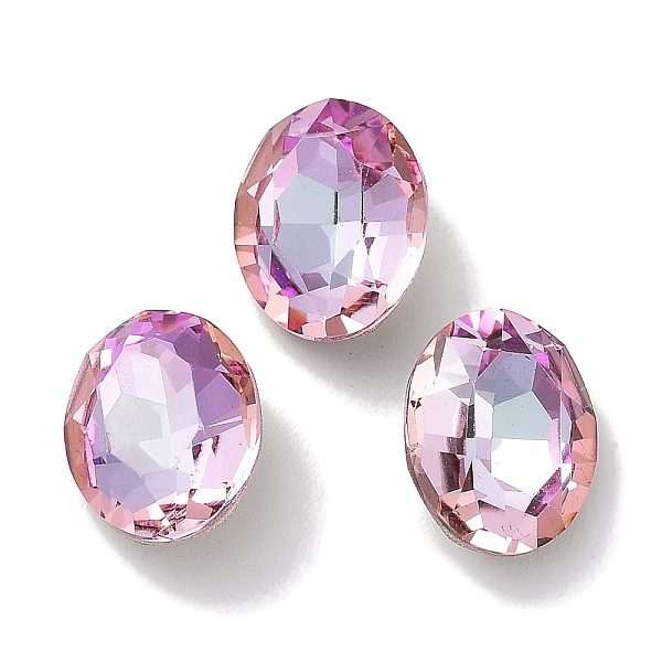 PandaHall Glass Rhinestone Cabochons, Point Back & Back Plated, Faceted, Oval, Light Rose, 10x8x4.5mm Glass Rhinestone Oval Pink
PandaHall Glass Rhinestone Cabochons, Point Back & Back Plated, Faceted, Oval, Light Rose, 10x8x4.5mm Glass Rhinestone Oval Pink