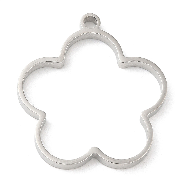 PandaHall 304 Stainless Steel Open Back Bezel Flower Pendants, For DIY UV Resin, Epoxy Resin, Pressed Flower Jewelry, Stainless Steel Color...
PandaHall 304 Stainless Steel Open Back Bezel Flower Pendants, For DIY UV Resin, Epoxy Resin, Pressed Flower Jewelry, Stainless Steel Color...