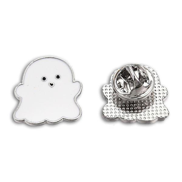 PandaHall Ghost Shape Enamel Pin, Platinum Plated Alloy Badge for Backpack Clothes, Nickel Free & Lead Free, Creamy White, 19x18mm...
PandaHall Ghost Shape Enamel Pin, Platinum Plated Alloy Badge for Backpack Clothes, Nickel Free & Lead Free, Creamy White, 19x18mm...