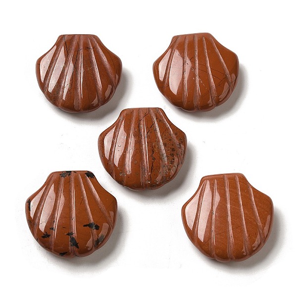 PandaHall Natural Red Jasper Carved Healing Shell Figurines, Reiki Energy Stone Display Decorations, 30~30.5x30x8~8.5mm Red Jasper Shell...
PandaHall Natural Red Jasper Carved Healing Shell Figurines, Reiki Energy Stone Display Decorations, 30~30.5x30x8~8.5mm Red Jasper Shell...