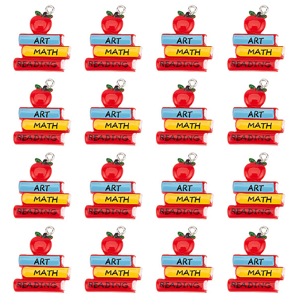 PandaHall SUNNYCLUE 1 Box 25Pcs Teacher Charms Resin School Best Teacher Student Charm Flat Back Red Apple Charm Book Charms for jewellery...
PandaHall SUNNYCLUE 1 Box 25Pcs Teacher Charms Resin School Best Teacher Student Charm Flat Back Red Apple Charm Book Charms for jewellery...