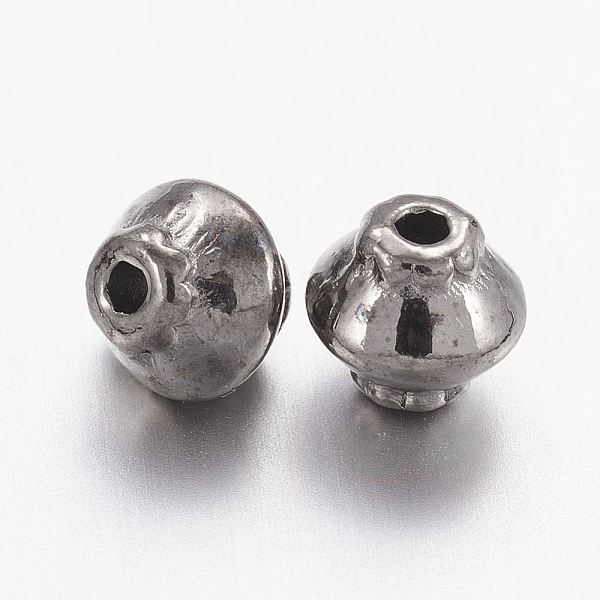 PandaHall Tibetan Style Spacer Beads, Bicone, Lead Free & Cadmium Free & Nickel Free, Gunmetal Color, 5x4.5mm, Hole: 1mm Alloy Bicone
PandaHall Tibetan Style Spacer Beads, Bicone, Lead Free & Cadmium Free & Nickel Free, Gunmetal Color, 5x4.5mm, Hole: 1mm Alloy Bicone