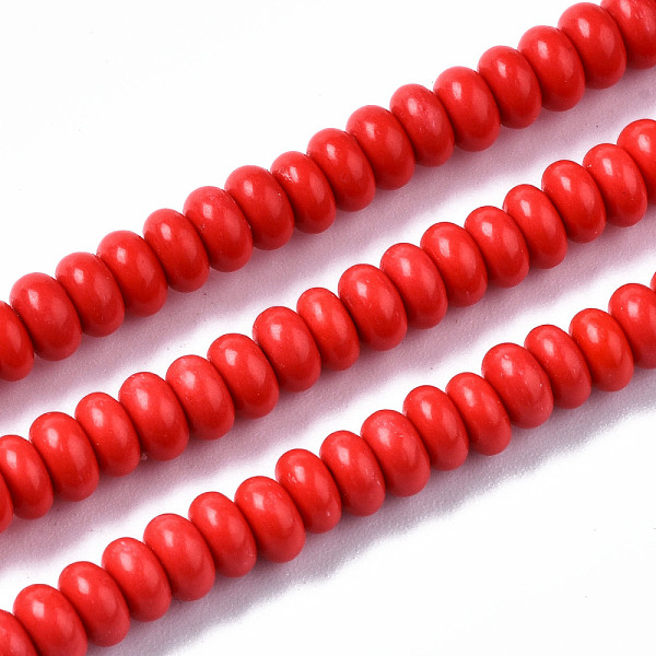 PandaHall Natural White Jade Beads Strands, Dyed, Rondelle, Crimson, 4~5x2mm, Hole: 0.8mm, about 160~165pcs/strand, 14.96~15.35 inch..., Pink
PandaHall Natural White Jade Beads Strands, Dyed, Rondelle, Crimson, 4~5x2mm, Hole: 0.8mm, about 160~165pcs/strand, 14.96~15.35 inch..., Pink