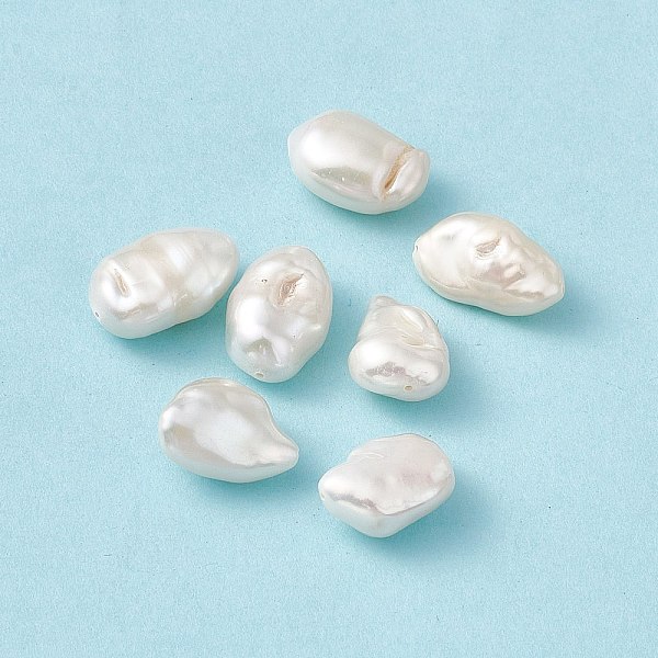 PandaHall Baroque Natural Keshi Pearl Beads, Oval, Seashell Color, 16.5~19x11~12x8~10mm, Hole: 0.8mm Keshi Pearl Oval
PandaHall Baroque Natural Keshi Pearl Beads, Oval, Seashell Color, 16.5~19x11~12x8~10mm, Hole: 0.8mm Keshi Pearl Oval