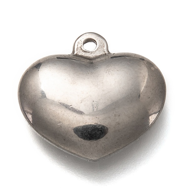 PandaHall 304 Stainless Steel Pendants, Heart, Stainless Steel Color, 18.5x20.5x5.5mm, Hole: 1.6mm 304 Stainless Steel Heart
PandaHall 304 Stainless Steel Pendants, Heart, Stainless Steel Color, 18.5x20.5x5.5mm, Hole: 1.6mm 304 Stainless Steel Heart