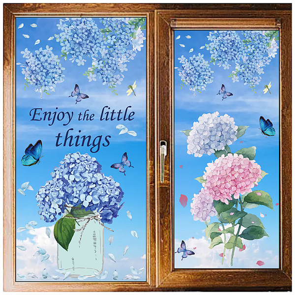 PandaHall CRASPIRE 8 Styles Flower Window Stickers Hydrangea Butterfly Wall Decals Clings Sticker PVC Waterproof Self Adhesive for Glass...
PandaHall CRASPIRE 8 Styles Flower Window Stickers Hydrangea Butterfly Wall Decals Clings Sticker PVC Waterproof Self Adhesive for Glass...