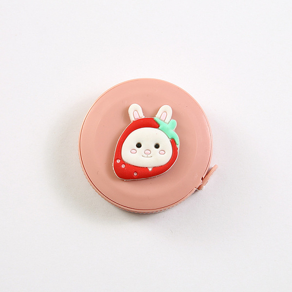PandaHall Catoon Rabbit with Strawberry Metric & Imperial Soft Tape Measure, for Body, Sewing, Tailor, Clothes, Pink, 5cm, Tape Length...
PandaHall Catoon Rabbit with Strawberry Metric & Imperial Soft Tape Measure, for Body, Sewing, Tailor, Clothes, Pink, 5cm, Tape Length...