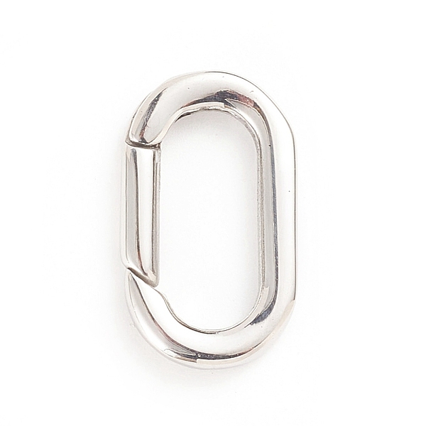 PandaHall 304 Stainless Steel Spring Gate Rings, Oval Rings, Stainless Steel Color, 9 Gauge, 22.5x13x3mm, Inner Diameter: 16.5x7mm 304...
PandaHall 304 Stainless Steel Spring Gate Rings, Oval Rings, Stainless Steel Color, 9 Gauge, 22.5x13x3mm, Inner Diameter: 16.5x7mm 304...