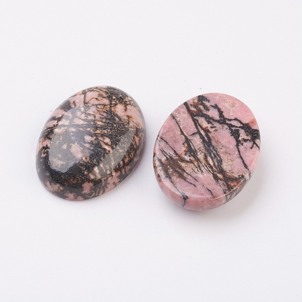 PandaHall Natural Rhodonite Flat Back Cabochons, Oval, 25x18x7~7.5mm Rhodonite Oval
PandaHall Natural Rhodonite Flat Back Cabochons, Oval, 25x18x7~7.5mm Rhodonite Oval