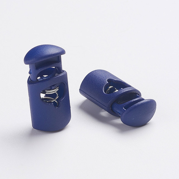 PandaHall Plastic Spring Cord Locks, 1-Hole, Midnight Blue, 27~28x14x9mm, Hole: 3x7.5mm Plastic Blue
PandaHall Plastic Spring Cord Locks, 1-Hole, Midnight Blue, 27~28x14x9mm, Hole: 3x7.5mm Plastic Blue