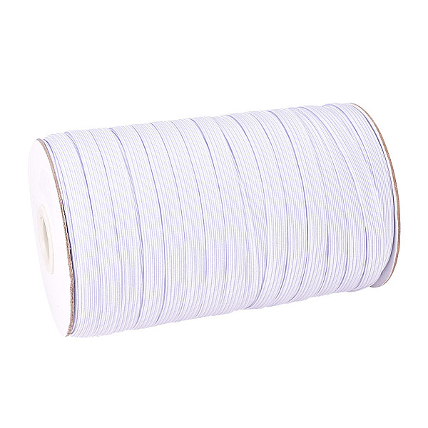 PandaHall 1 Roll About 100 Yards 3/8"(8mm ) Width Polyester Rubber Braided Flat Elastic Stretch Band Cord Ribbon for Headbands Sewing..., White
PandaHall 1 Roll About 100 Yards 3/8"(8mm ) Width Polyester Rubber Braided Flat Elastic Stretch Band Cord Ribbon for Headbands Sewing..., White