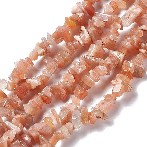 PandaHall Natural Sunstone Chip Bead Strands, 5~8x5~8mm, Hole: 1mm, about 31.5 inch Sunstone Chip
PandaHall Natural Sunstone Chip Bead Strands, 5~8x5~8mm, Hole: 1mm, about 31.5 inch Sunstone Chip