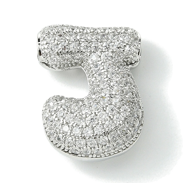 PandaHall Rack Plating Brass Cubic Zirconia Pendants, Cadmium Free & Lead Free, Long-Lasting Plated, Alphabet, Letter J, 21.5x16x9mm, Hole..., Clear
PandaHall Rack Plating Brass Cubic Zirconia Pendants, Cadmium Free & Lead Free, Long-Lasting Plated, Alphabet, Letter J, 21.5x16x9mm, Hole..., Clear