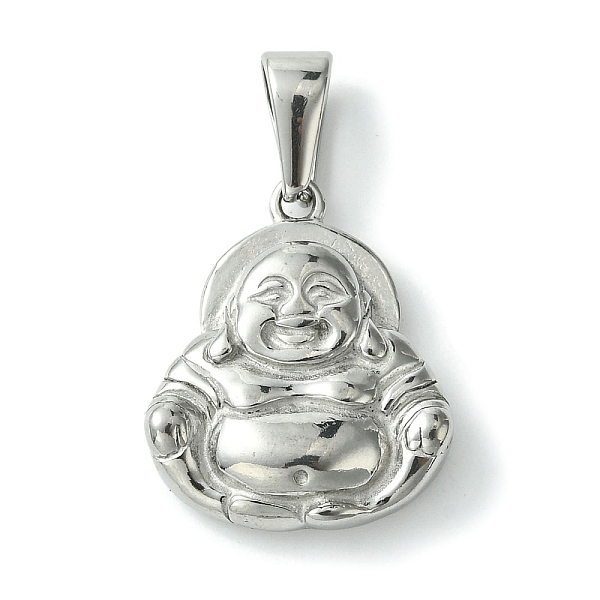 PandaHall 304 Stainless Steel Pendants, Buddha Charm, Stainless Steel Color, 26.5x21.5x6mm, Hole: 8.5x4.5mm 304 Stainless Steel Human
PandaHall 304 Stainless Steel Pendants, Buddha Charm, Stainless Steel Color, 26.5x21.5x6mm, Hole: 8.5x4.5mm 304 Stainless Steel Human