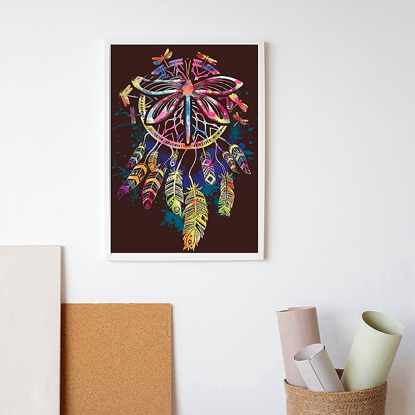 PandaHall DIY Woven Net/Web with Feather Theme Diamond Painting Kits, including Acrylic Rhinestones, Dotting Pen, Glue Clay, Tray Plate...
PandaHall DIY Woven Net/Web with Feather Theme Diamond Painting Kits, including Acrylic Rhinestones, Dotting Pen, Glue Clay, Tray Plate...