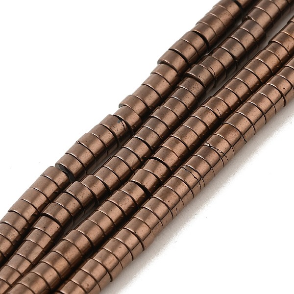 PandaHall Electroplate Non-magnetic Synthetic Hematite Beads Strands, Heishi Beads, Flat Round/Disc, Coffee Plated, 4x2mm, Hole: 1mm, about...
PandaHall Electroplate Non-magnetic Synthetic Hematite Beads Strands, Heishi Beads, Flat Round/Disc, Coffee Plated, 4x2mm, Hole: 1mm, about...