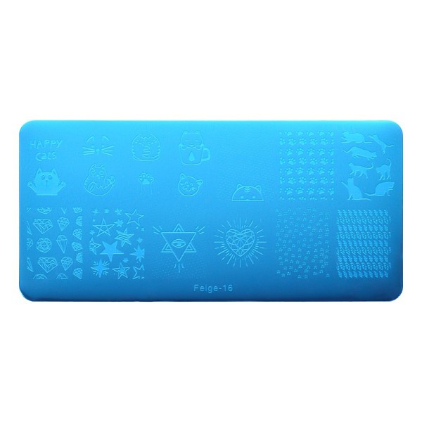 PandaHall Stainless Steel Nail Art Templates Stamping Plate Set, Nail Image Templates, Rectangle Manicure Template Kit, Animal Pattern...
PandaHall Stainless Steel Nail Art Templates Stamping Plate Set, Nail Image Templates, Rectangle Manicure Template Kit, Animal Pattern...