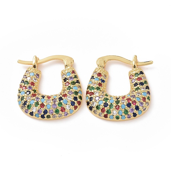 PandaHall Cubic Zirconia Trapezoid Hoop Earrings, Real 18K Gold Plated Brass Jewelry for Women, Colorful, 19.5x18x4mm, Pin: 16x1.1~1.5mm...
PandaHall Cubic Zirconia Trapezoid Hoop Earrings, Real 18K Gold Plated Brass Jewelry for Women, Colorful, 19.5x18x4mm, Pin: 16x1.1~1.5mm...