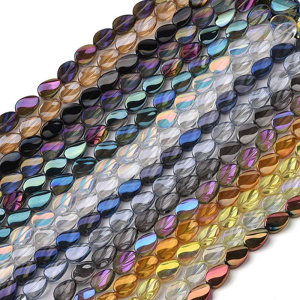 PandaHall Transparent Electroplate Glass Bead Strands, Mixed Style, Teardrop, Mixed Color, 18.5x12.5x6mm, Hole: 1mm, about 40pcs/strand..., Multicolor
PandaHall Transparent Electroplate Glass Bead Strands, Mixed Style, Teardrop, Mixed Color, 18.5x12.5x6mm, Hole: 1mm, about 40pcs/strand..., Multicolor