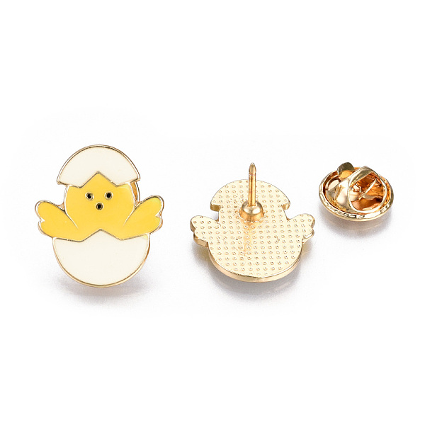 PandaHall Chicken Enamel Pin, Animal Alloy Brooch for Backpack Clothes, Cadmium Free & Lead Free, Light Gold, Yellow, 20x18.5x12mm, Pin: 1mm...
PandaHall Chicken Enamel Pin, Animal Alloy Brooch for Backpack Clothes, Cadmium Free & Lead Free, Light Gold, Yellow, 20x18.5x12mm, Pin: 1mm...