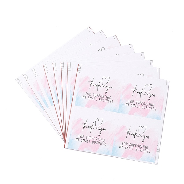 PandaHall Square Stickers, Adhesive Label Stickers, Thank You Theme, with Word, Pink, 8.7x8.9x0.01cm, 25 sheets/bag Paper Word Pink
PandaHall Square Stickers, Adhesive Label Stickers, Thank You Theme, with Word, Pink, 8.7x8.9x0.01cm, 25 sheets/bag Paper Word Pink