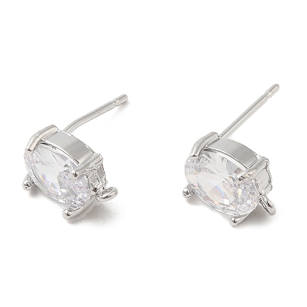 PandaHall Brass Stud Earring Findings, with Glass and Vertical Loops, Rectangle, Platinum, 10x6mm, Hole: 1.2mm, Pin: 0.8mm Brass+Glass...
PandaHall Brass Stud Earring Findings, with Glass and Vertical Loops, Rectangle, Platinum, 10x6mm, Hole: 1.2mm, Pin: 0.8mm Brass+Glass...