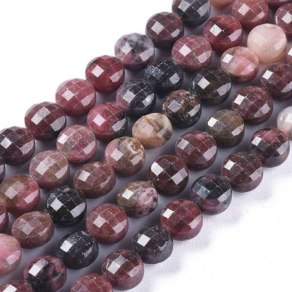 PandaHall Natural Rhodonite Beads Strands, Faceted, Flat Round, 8.2~8.5x6mm, Hole: 1mm, about 48pcs/strand, 15.43 inch(39.2cm) Rhodonite...
PandaHall Natural Rhodonite Beads Strands, Faceted, Flat Round, 8.2~8.5x6mm, Hole: 1mm, about 48pcs/strand, 15.43 inch(39.2cm) Rhodonite...