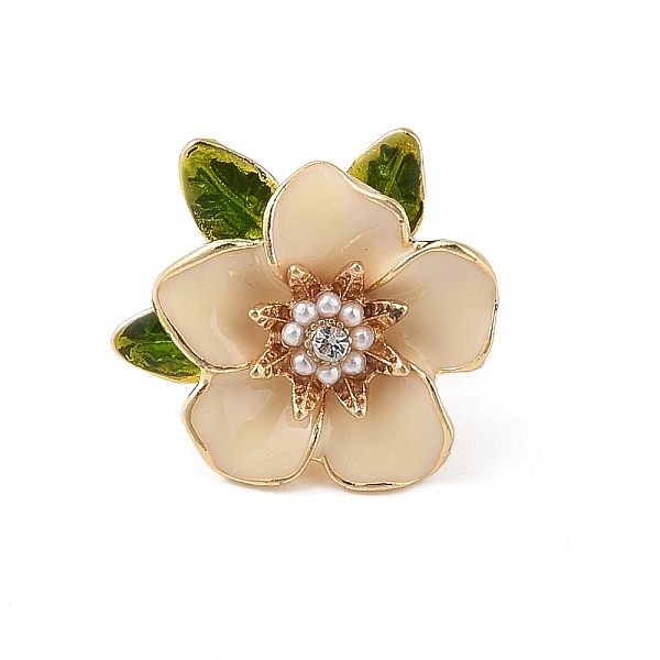 PandaHall Alloy Brooches, Enamel Pins, Flower, Light Gold, 25x23mm Alloy+Enamel Flower
PandaHall Alloy Brooches, Enamel Pins, Flower, Light Gold, 25x23mm Alloy+Enamel Flower