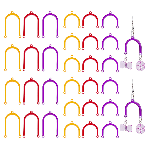 PandaHall CHGCRAFT 48Pcs 6 Style Transparent Acrylic Chandelier Component Links, 3 Loop Connector, Arch, Mixed Color, 22.5x22.5x3mm and..., Multicolor
PandaHall CHGCRAFT 48Pcs 6 Style Transparent Acrylic Chandelier Component Links, 3 Loop Connector, Arch, Mixed Color, 22.5x22.5x3mm and..., Multicolor