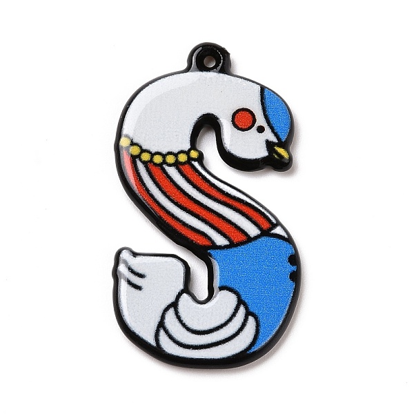 PandaHall Circus Theme Printed Acrylic Pendants, Joker, Letter Charm, Letter S, 34.5x19x2mm, Hole: 1mm Acrylic Letter S
PandaHall Circus Theme Printed Acrylic Pendants, Joker, Letter Charm, Letter S, 34.5x19x2mm, Hole: 1mm Acrylic Letter S