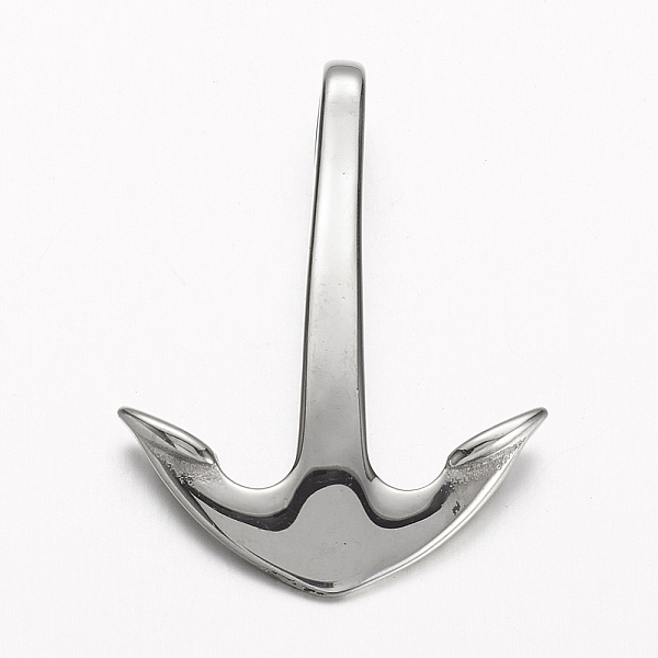 PandaHall 304 Stainless Steel Pendants, Anchor, Stainless Steel Color, 41x31x8mm, Hole: 5.5x7mm 304 Stainless Steel Anchor & Helm
PandaHall 304 Stainless Steel Pendants, Anchor, Stainless Steel Color, 41x31x8mm, Hole: 5.5x7mm 304 Stainless Steel Anchor & Helm
