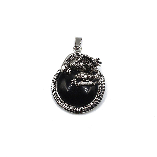PandaHall Natural Black Stone Pendants, Flat Round Charms with Skeleton, with Antique Silver Plated Metal Findings, 40x35mm Black Stone Flat...
PandaHall Natural Black Stone Pendants, Flat Round Charms with Skeleton, with Antique Silver Plated Metal Findings, 40x35mm Black Stone Flat...