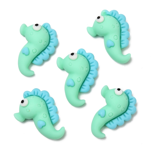 PandaHall Opaque Resin Cabochons, Sea Horse, Aquamarine, 23x16x7mm Resin Sea Horse Green
PandaHall Opaque Resin Cabochons, Sea Horse, Aquamarine, 23x16x7mm Resin Sea Horse Green