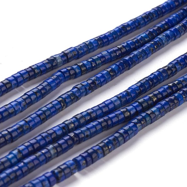 PandaHall Dyed Natural Lapis Lazuli Beads Strands, Heishi Beads, Flat Round/Disc, 4~4.5x2.5mm, Hole: 0.7mm, about 167pcs/strand, 15.43 inch...
PandaHall Dyed Natural Lapis Lazuli Beads Strands, Heishi Beads, Flat Round/Disc, 4~4.5x2.5mm, Hole: 0.7mm, about 167pcs/strand, 15.43 inch...