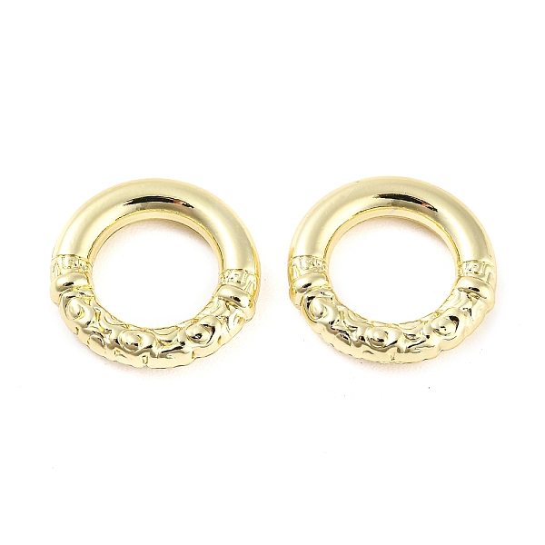 PandaHall Rack Plating Alloy Linking Rings, Cadmium Free & Nickel Free & Lead Free, Half Textured Round Ring, Golden, 16x4mm, Inner Diameter...
PandaHall Rack Plating Alloy Linking Rings, Cadmium Free & Nickel Free & Lead Free, Half Textured Round Ring, Golden, 16x4mm, Inner Diameter...