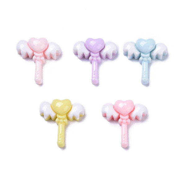 PandaHall Opaque Cute Resin Decoden Cabochons, Mixed Color, Heart Magic Stick, 14x14x6mm Resin Heart Multicolor
PandaHall Opaque Cute Resin Decoden Cabochons, Mixed Color, Heart Magic Stick, 14x14x6mm Resin Heart Multicolor