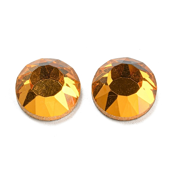 PandaHall Glass Rhinestone Cabochons, Flat Back & Back Plated, Faceted, Half Round, Orange, 12x5mm Glass Rhinestone Half Round Orange
PandaHall Glass Rhinestone Cabochons, Flat Back & Back Plated, Faceted, Half Round, Orange, 12x5mm Glass Rhinestone Half Round Orange