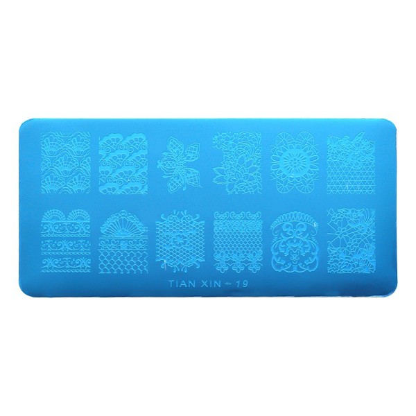 PandaHall Stainless Steel Nail Art Templates Stamping Plate Set, Nail Image Templates, Rectangle Manicure Template Kit, Flower Pattern...
PandaHall Stainless Steel Nail Art Templates Stamping Plate Set, Nail Image Templates, Rectangle Manicure Template Kit, Flower Pattern...