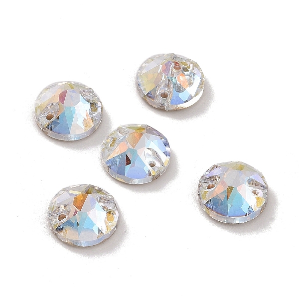 PandaHall Flat Round Shape Sew on Rhinestone, K5 Glass Rhinestone, 2-Hole Link, Plated Flat Back, Sewing Craft Decoration, Light Crystal AB..., Clear
PandaHall Flat Round Shape Sew on Rhinestone, K5 Glass Rhinestone, 2-Hole Link, Plated Flat Back, Sewing Craft Decoration, Light Crystal AB..., Clear