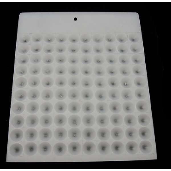 PandaHall Plastic Bead Counter Boards, White, for Counting 18mm 100 Beads, 20.5x25x0.7cm Plastic White
PandaHall Plastic Bead Counter Boards, White, for Counting 18mm 100 Beads, 20.5x25x0.7cm Plastic White