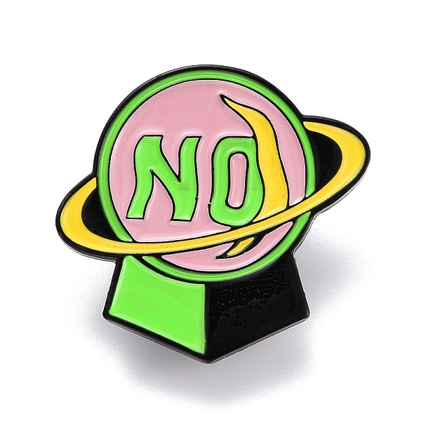 PandaHall No Word Enamel Pin, Tellurion Shape Alloy Enamel Brooch for Backpack Clothes, Electrophoresis Black, Lawn Green, 29x30x10.5mm, Pin...
PandaHall No Word Enamel Pin, Tellurion Shape Alloy Enamel Brooch for Backpack Clothes, Electrophoresis Black, Lawn Green, 29x30x10.5mm, Pin...