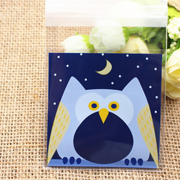 PandaHall Printed Plastic Bags, with Adhesive, Colorful, 10x7cm, Unilateral Thickness: 0.035mm, Inner Measure: 7x7cm, about 100pcs/bag...
PandaHall Printed Plastic Bags, with Adhesive, Colorful, 10x7cm, Unilateral Thickness: 0.035mm, Inner Measure: 7x7cm, about 100pcs/bag...