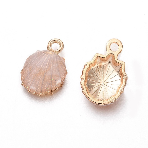 PandaHall Alloy Enamel Pendants, Shell, Light Gold, PeachPuff, 19x13x4mm, Hole: 1.4mm Alloy+Enamel Shell Shape Brown
PandaHall Alloy Enamel Pendants, Shell, Light Gold, PeachPuff, 19x13x4mm, Hole: 1.4mm Alloy+Enamel Shell Shape Brown